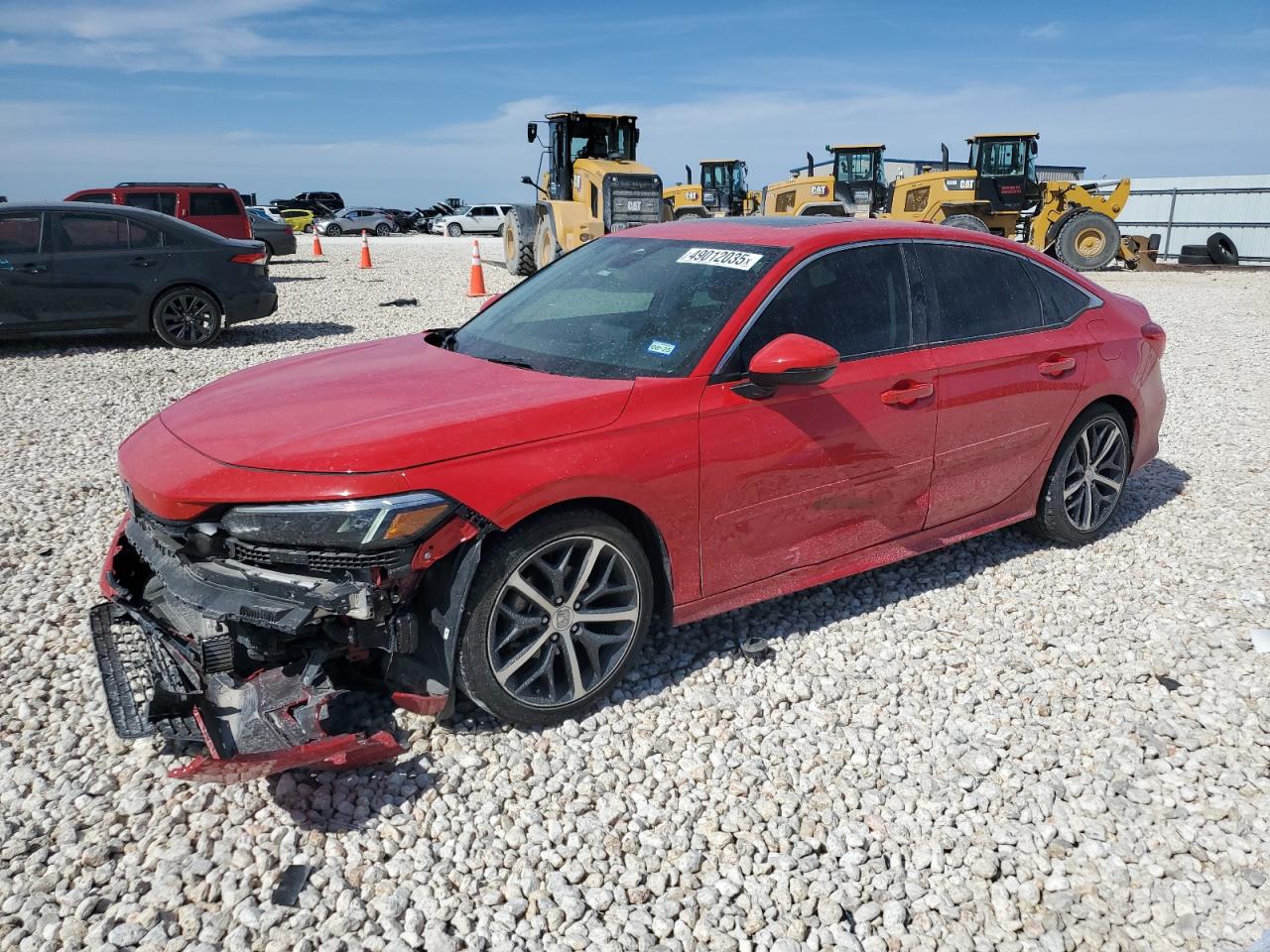 2022 HONDA CIVIC TOURING VIN:2HGFE1F97NH306852
