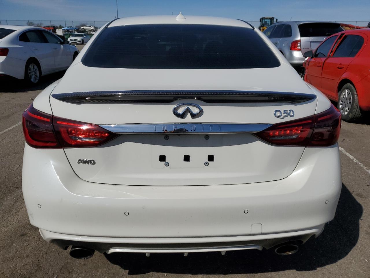 2022 INFINITI Q50 SENSORY VIN:JN1EV7CR8NM342597