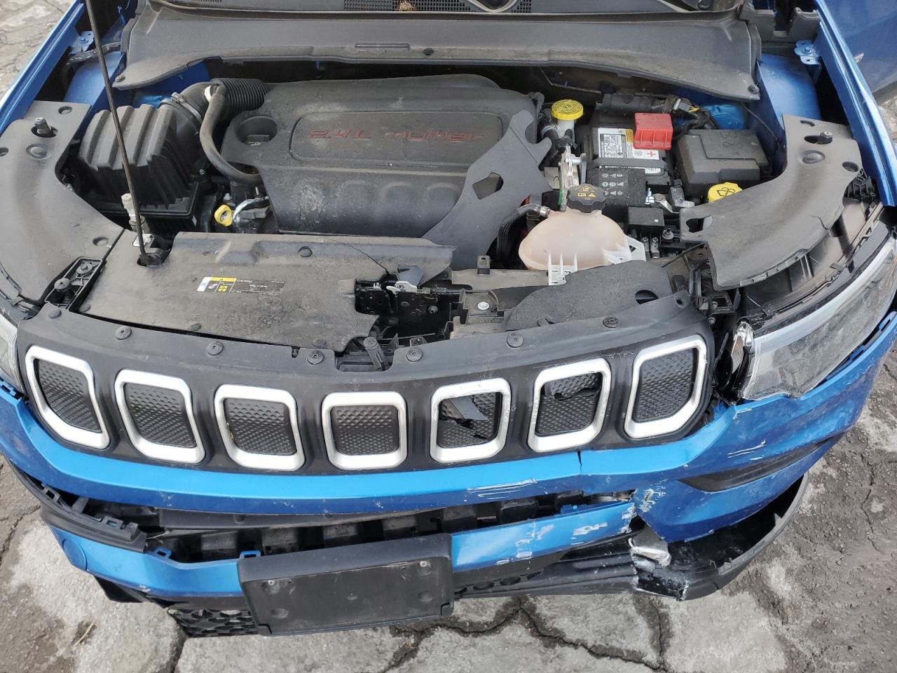 2022 JEEP COMPASS LATITUDE VIN:3C4NJDBB0NT102594