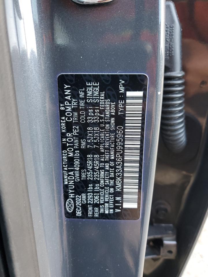 2023 HYUNDAI KONA N LINE VIN:KM8K33A36PU995960