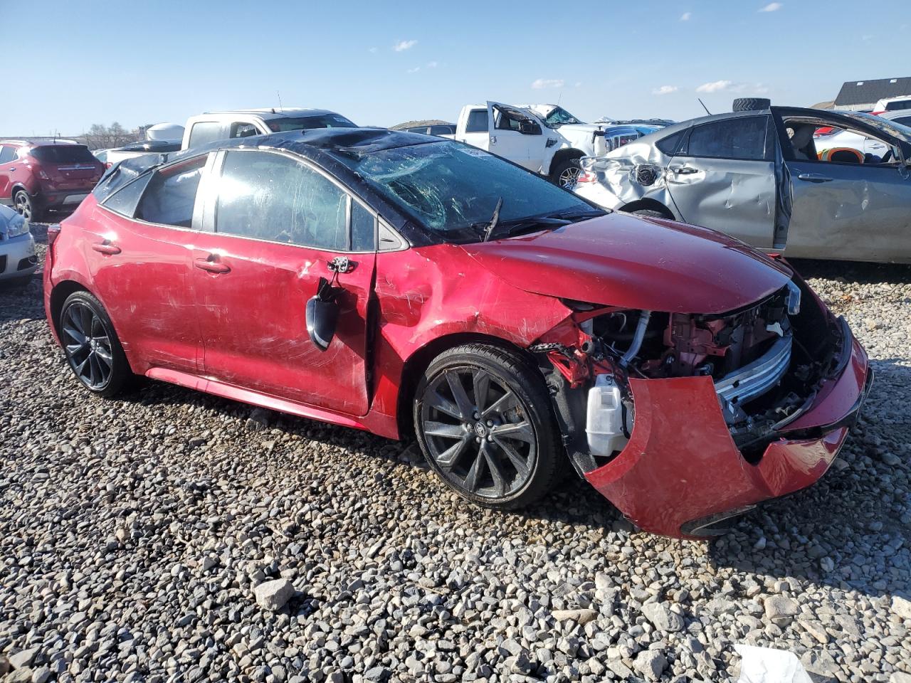 2023 TOYOTA COROLLA XSE VIN:JTNC4MBE0P3195152