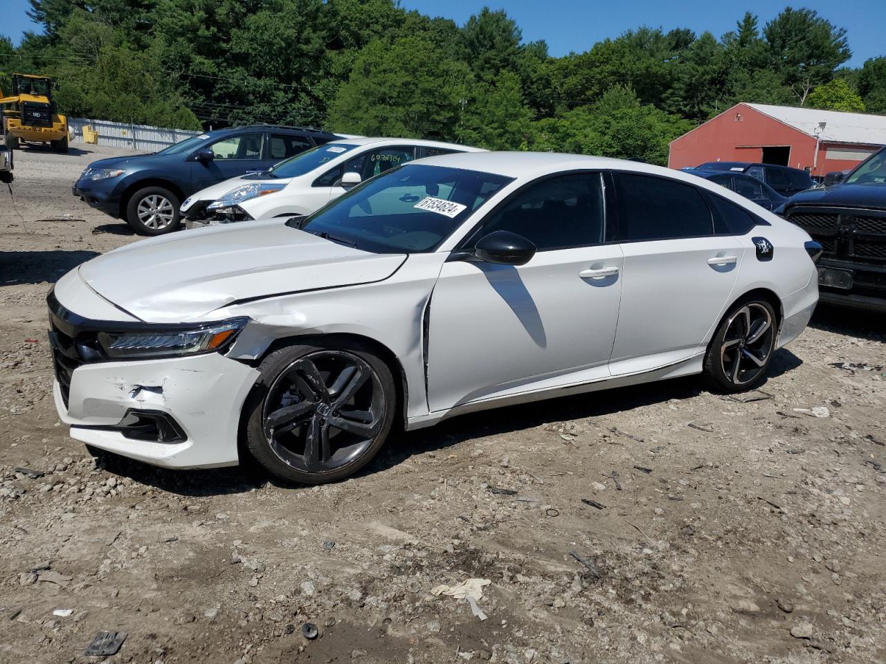 2022 HONDA ACCORD SPORT VIN:1HGCV1F35NA009494