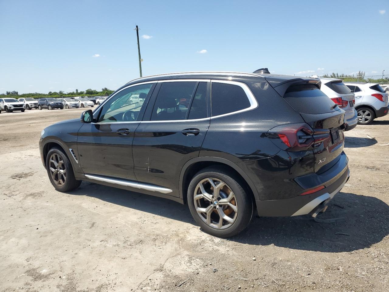 2022 BMW X3 SDRIVE30I VIN:5UX43DP06N9K71801