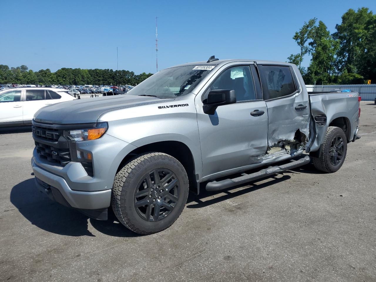 2024 CHEVROLET SILVERADO K1500 CUSTOM VIN:1GCPDBEK9RZ250189