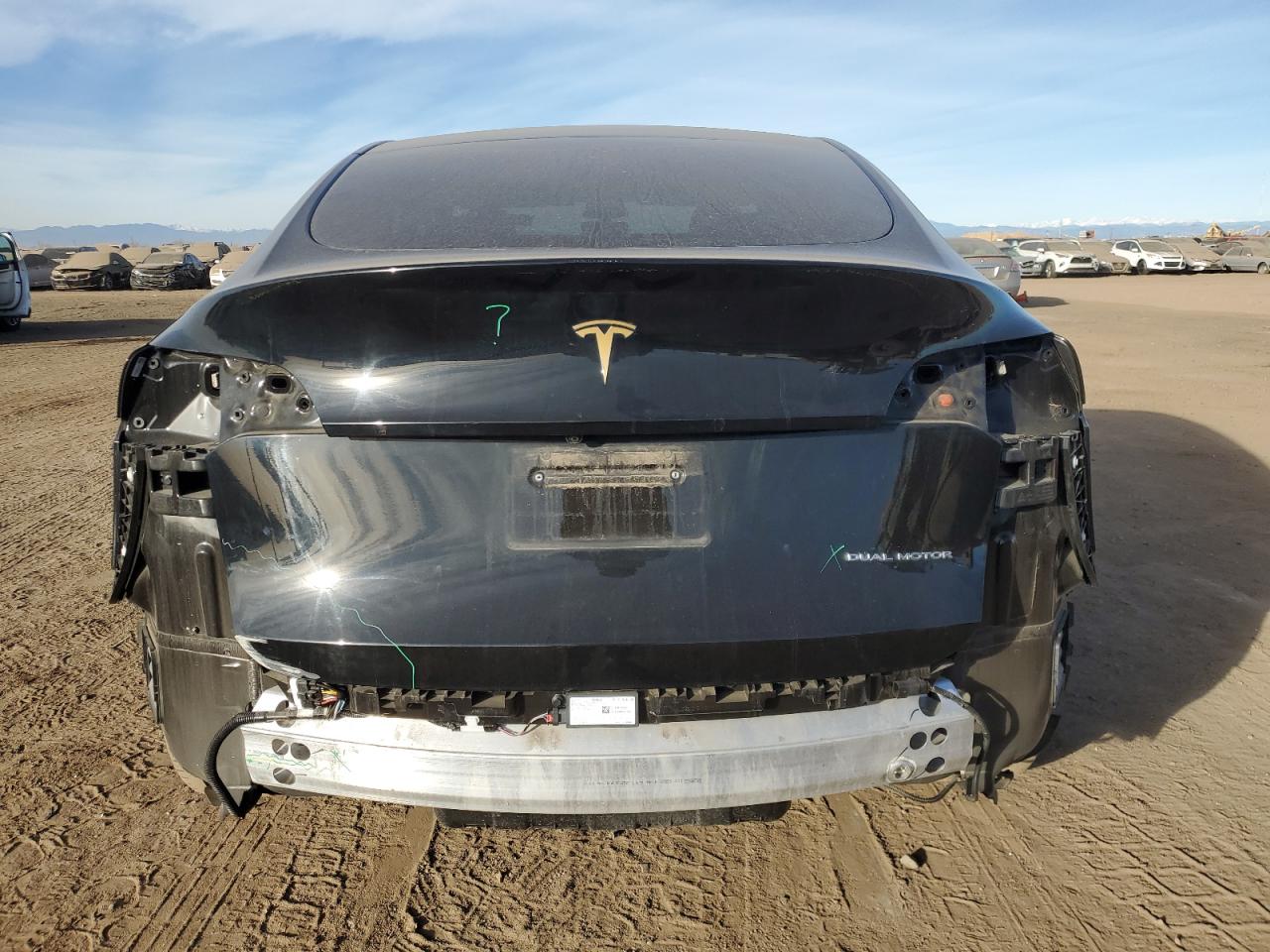 2022 TESLA MODEL Y  VIN:7SAYGDEEXNA007122