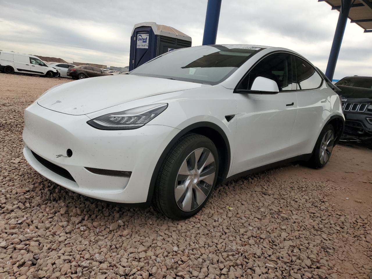 2023 TESLA MODEL Y  VIN:7SAYGAEE8PF615709