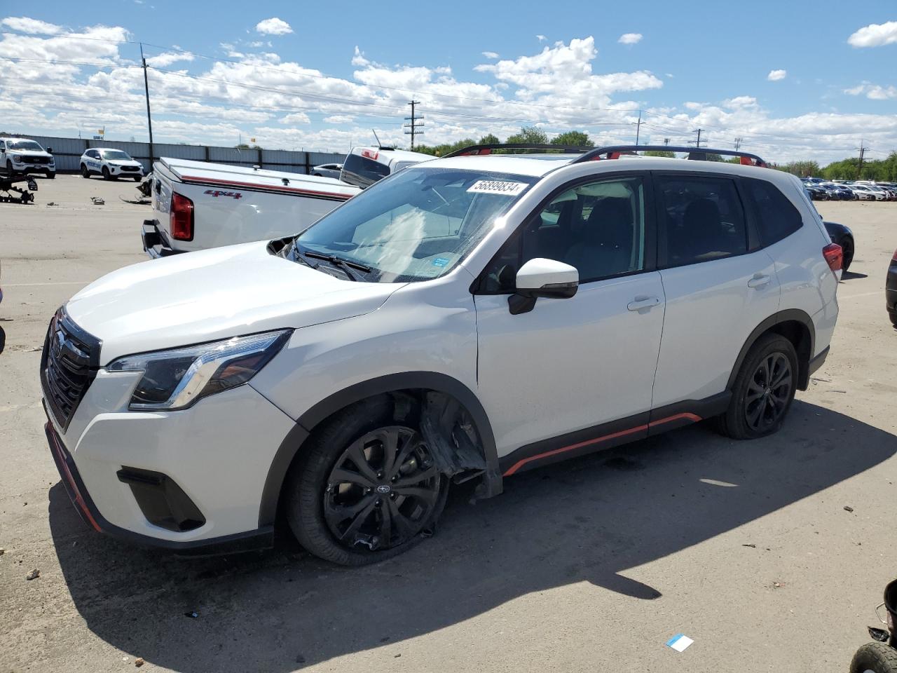 2023 SUBARU FORESTER SPORT VIN:JF2SKAJC1PH550547