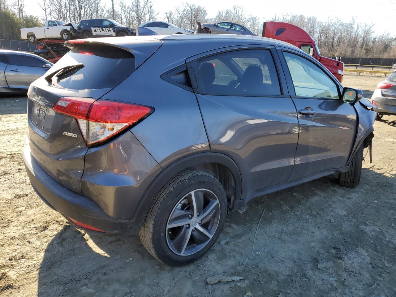 2022 HONDA HR-V EX VIN:3CZRU6H52NM716217