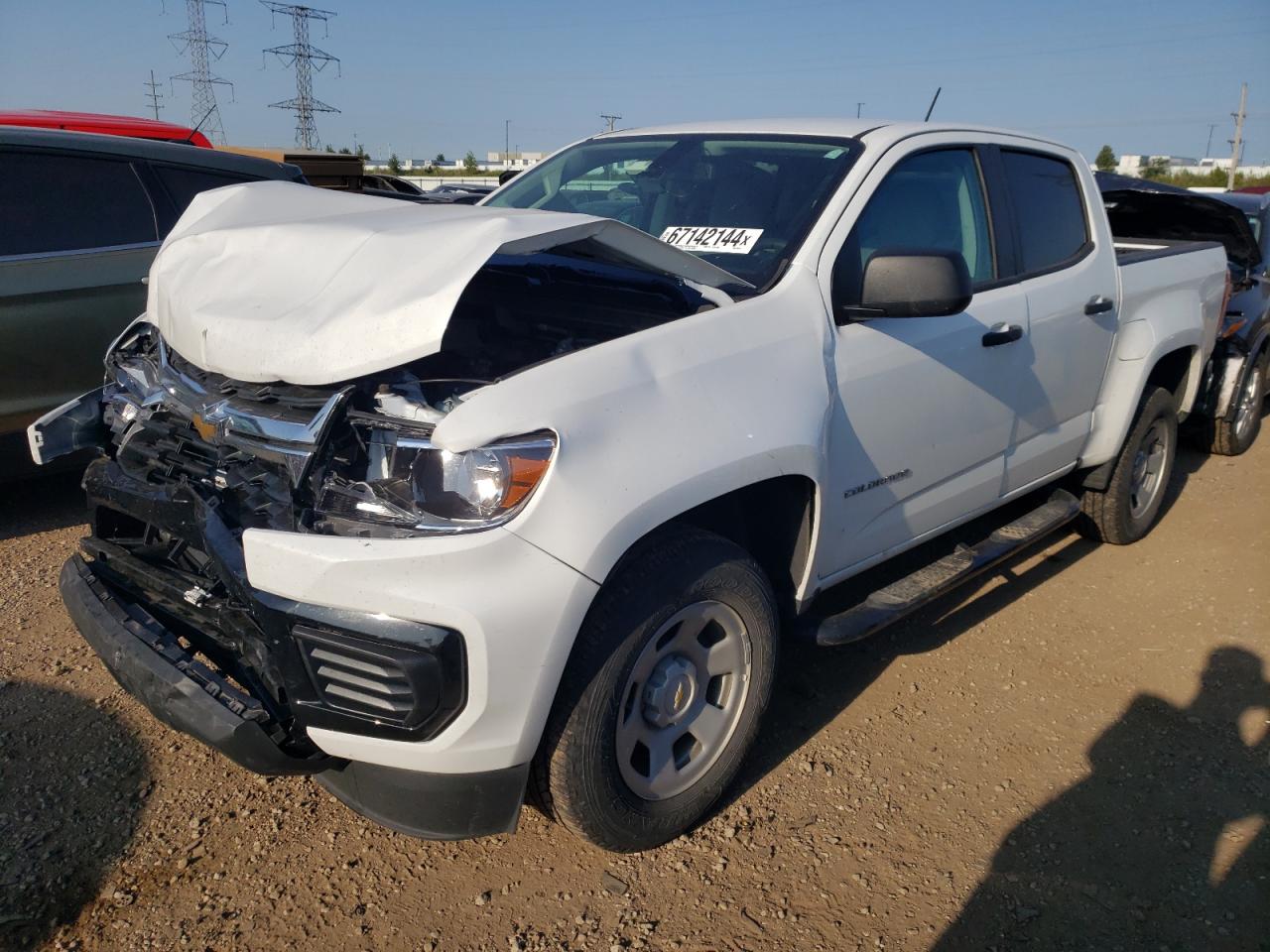 2022 CHEVROLET COLORADO  VIN:1GCGSBEN9N1235782