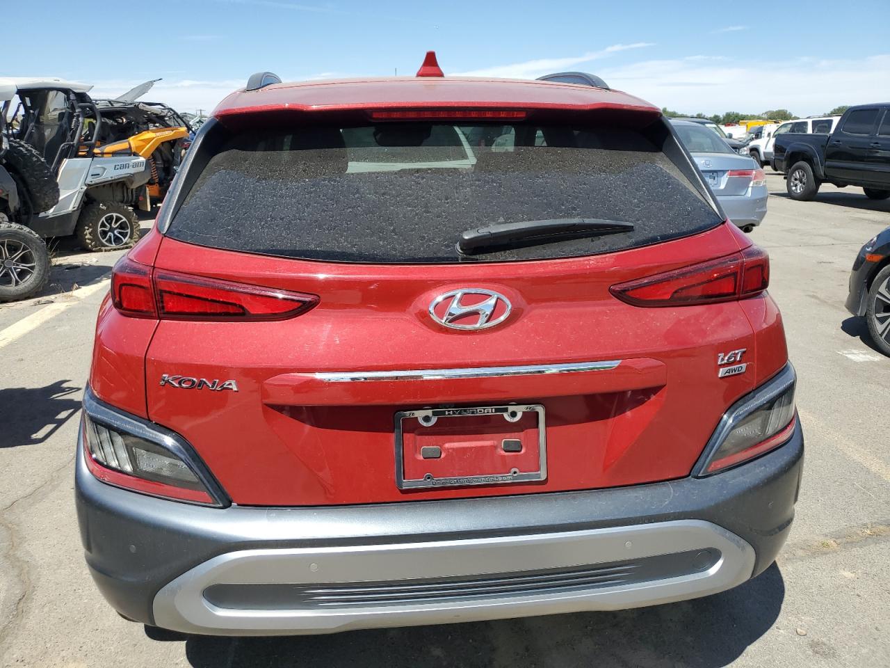 2022 HYUNDAI KONA LIMITED VIN:KM8K5CA37NU795127