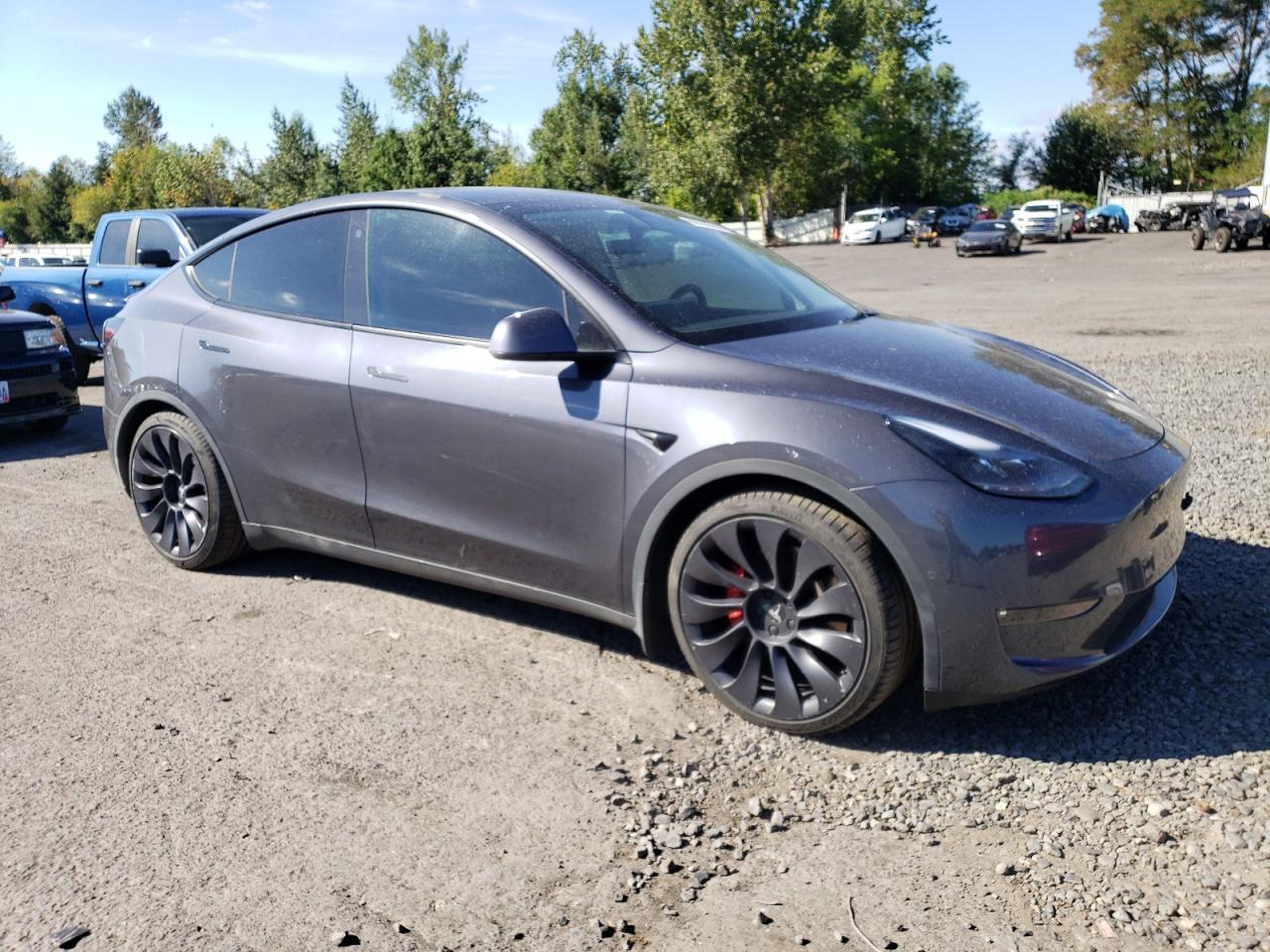 2022 TESLA MODEL Y  VIN:7SAYGDEF4NF346065