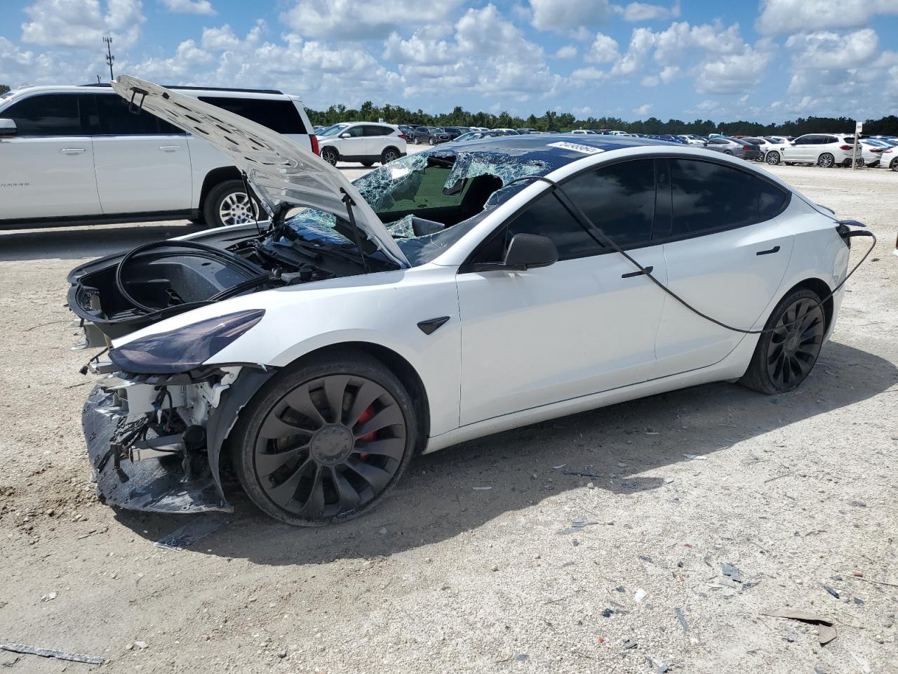 2022 TESLA MODEL 3  VIN:5YJ3E1EC0NF314795