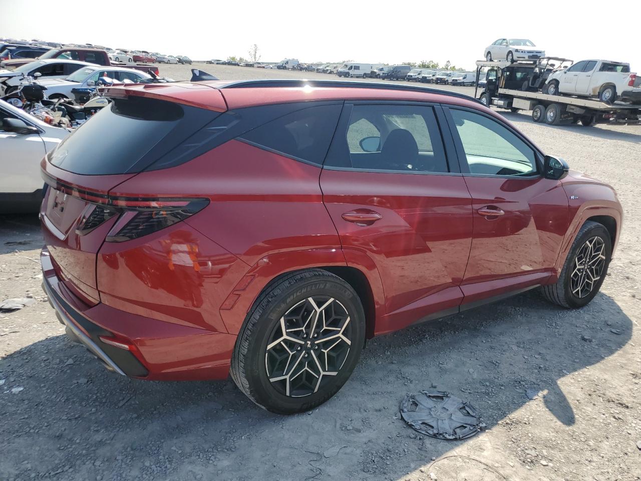 2022 HYUNDAI TUCSON N LINE VIN:KM8JF3AE4NU088612