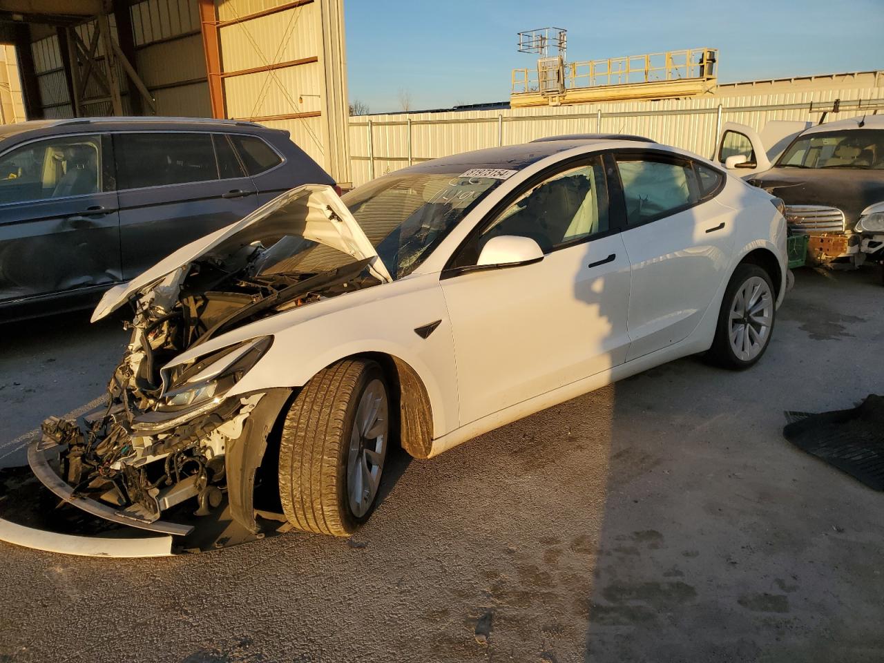2022 TESLA MODEL 3  VIN:5YJ3E1EB9NF204576