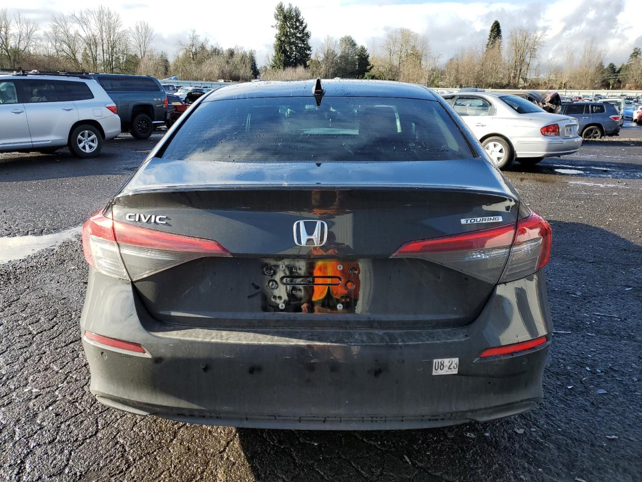 2022 HONDA CIVIC TOURING VIN:2HGFE1F94NH305299