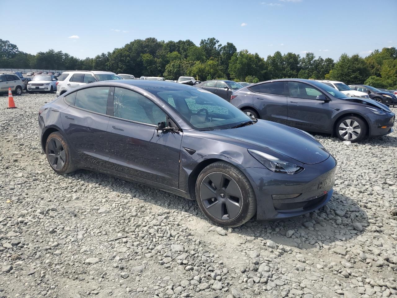 2022 TESLA MODEL 3  VIN:5YJ3E1EB4NF180395