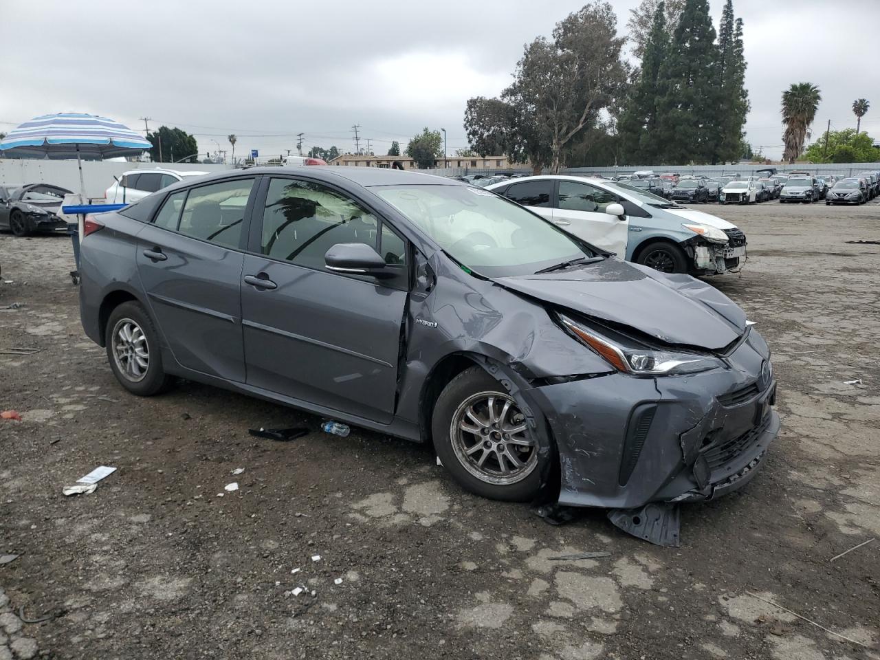 2022 TOYOTA PRIUS NIGHT SHADE VIN:JTDKAMFU2N3178442