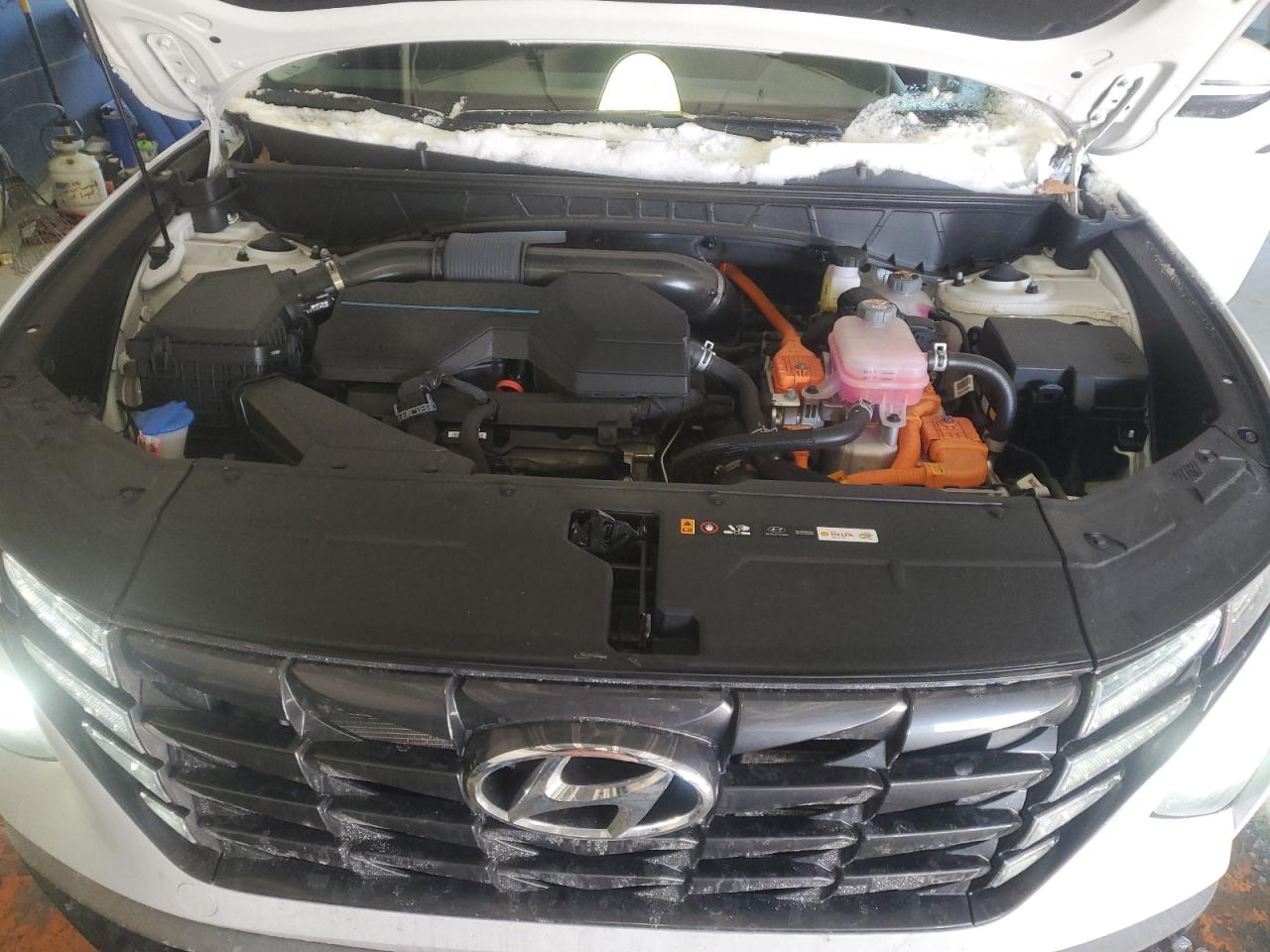 2022 HYUNDAI TUCSON BLUE VIN:KM8JBCA17NU030065