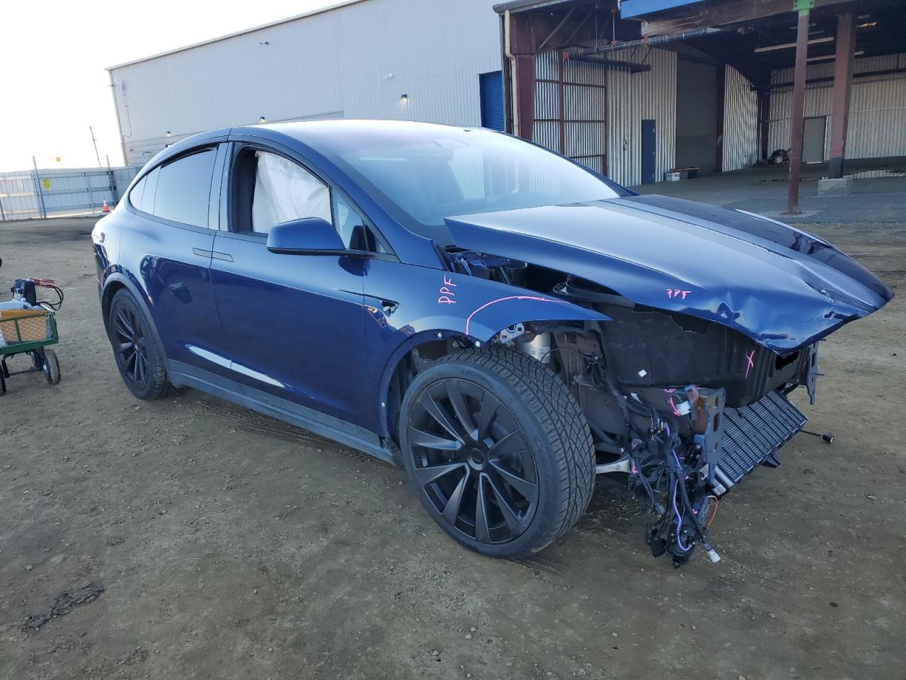 2022 TESLA MODEL X  VIN:7SAXCBE61NF337769