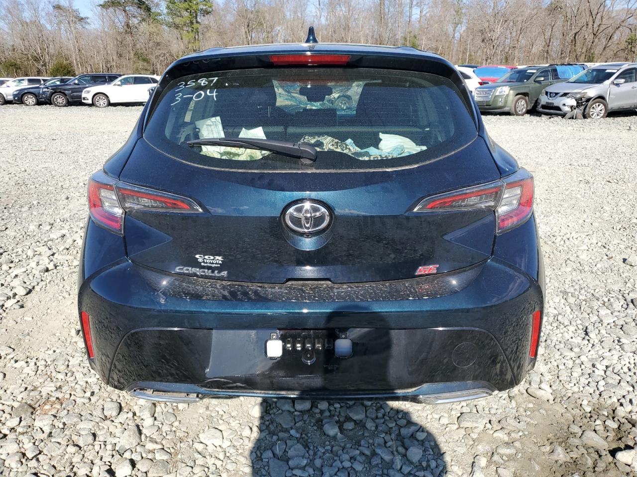 2022 TOYOTA COROLLA SE VIN:JTND4MBE2N3185434