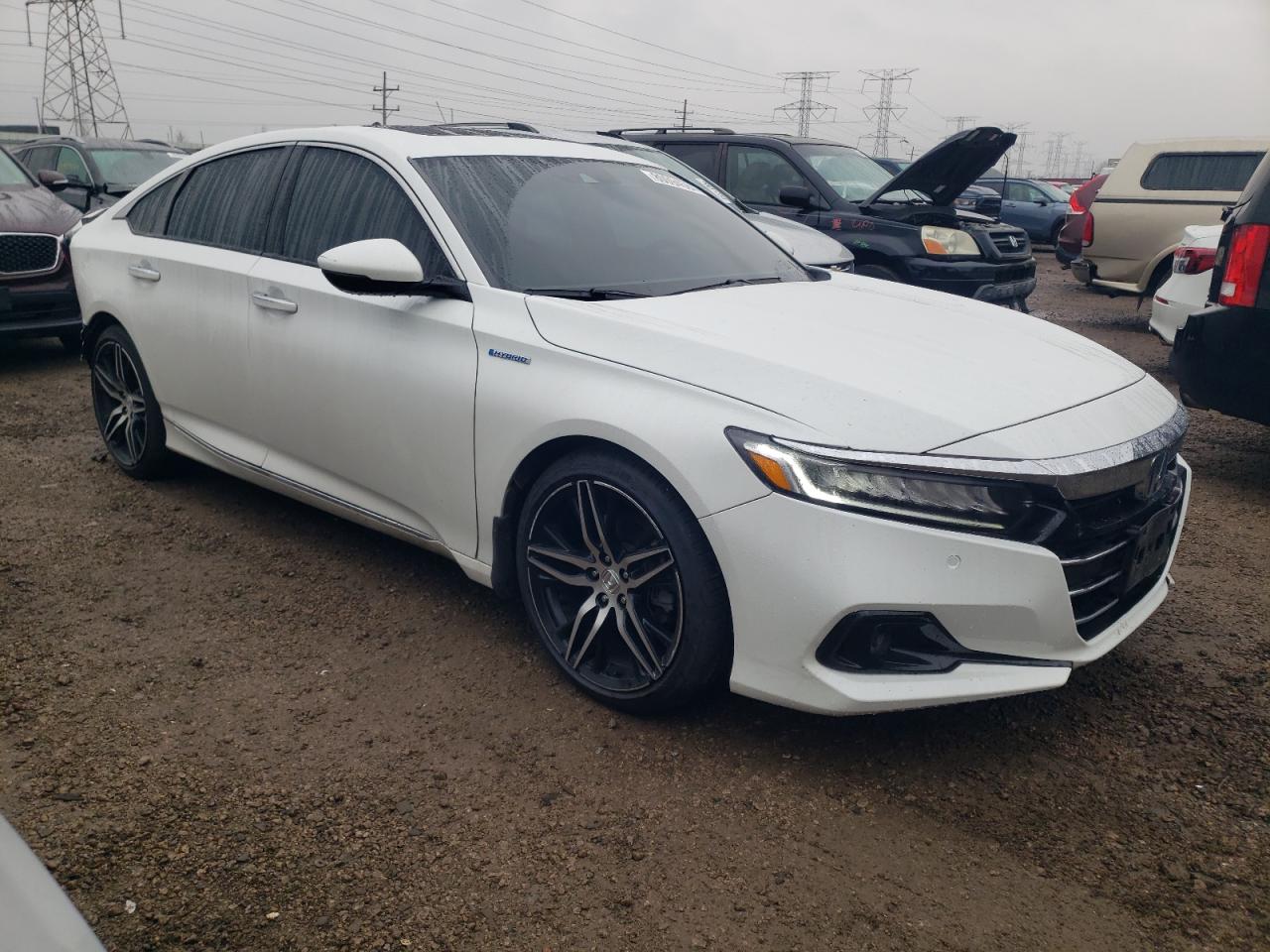 2022 HONDA ACCORD TOURING HYBRID VIN:1HGCV3F97NA028466
