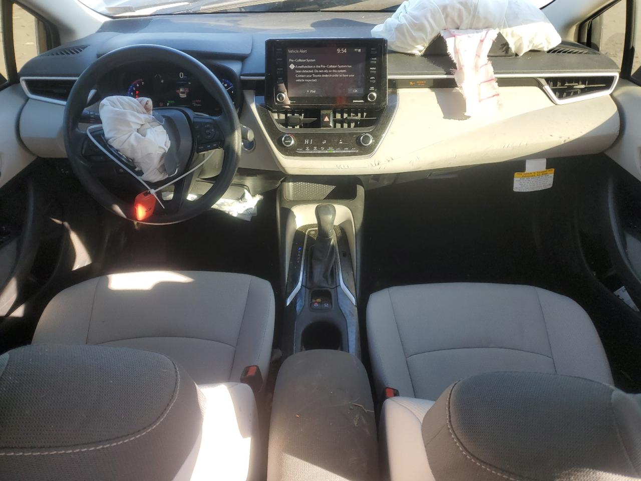 2022 TOYOTA COROLLA LE VIN:JTDEAMDE8NJ061601