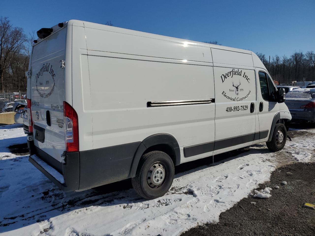 2023 RAM PROMASTER 3500 3500 HIGH VIN:3C6MRVJG1PE562420