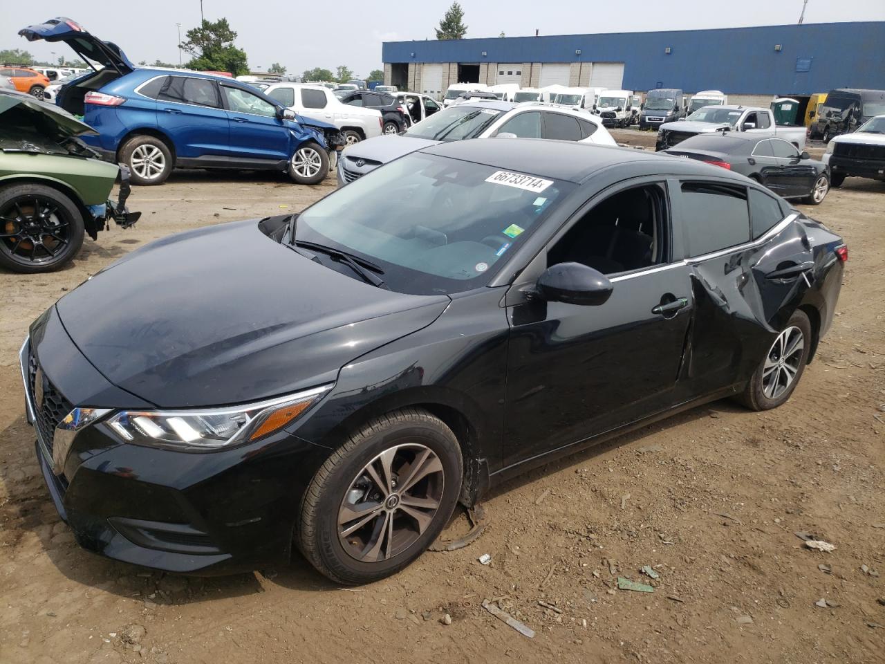 2023 NISSAN SENTRA SV VIN:3N1AB8CV2PY282472