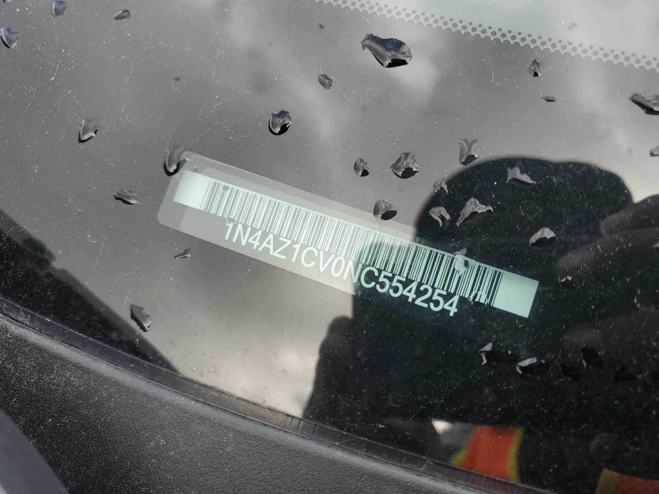 2022 NISSAN LEAF SV VIN:1N4AZ1CV0NC554254
