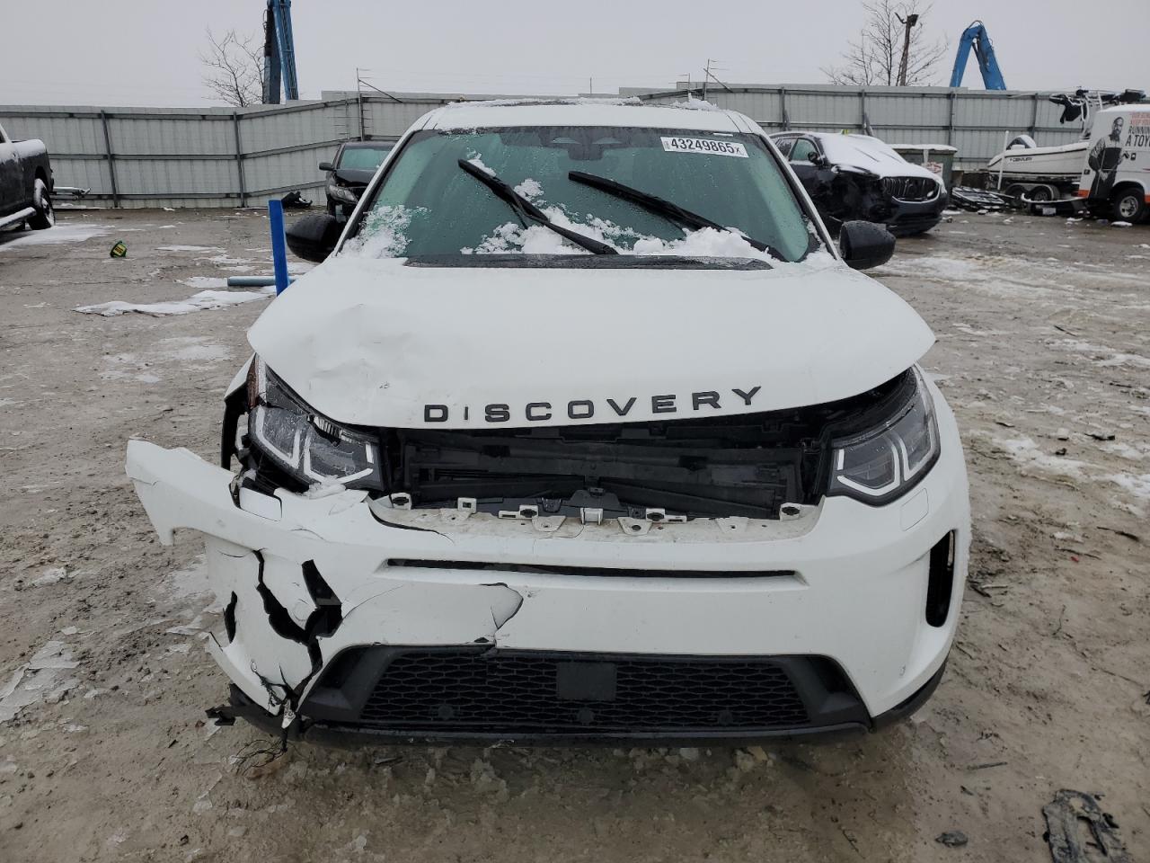 2022 LAND ROVER DISCOVERY SPORT S VIN:SALCJ2FX6NH911557