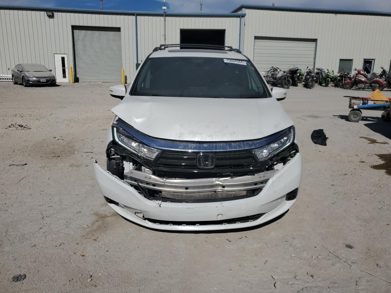 2022 HONDA ODYSSEY ELITE VIN:5FNRL6H93NB065499