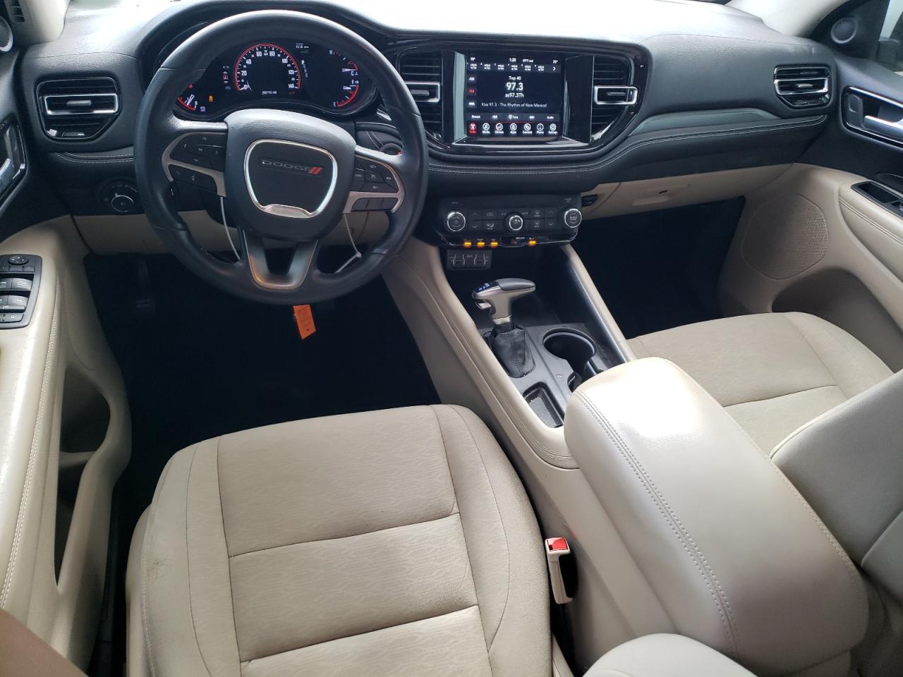 2022 DODGE DURANGO SXT VIN:1C4RDHAG9NC158977
