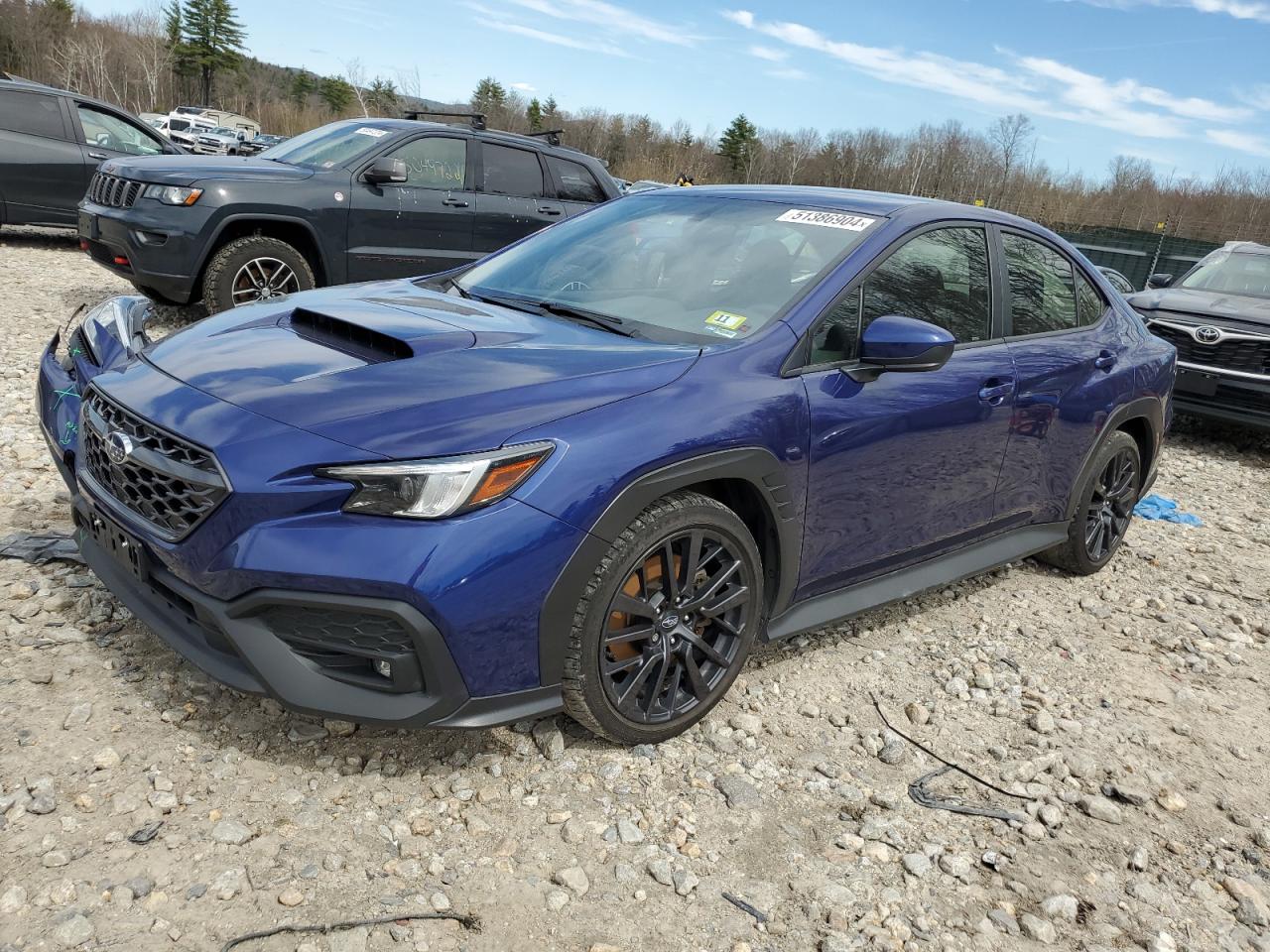 2022 SUBARU WRX PREMIUM VIN:JF1VBAF63N9023508