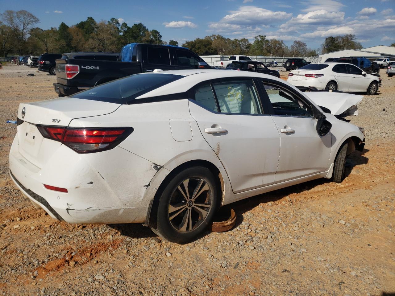 2022 NISSAN SENTRA SV VIN:3N1AB8CV5NY249124
