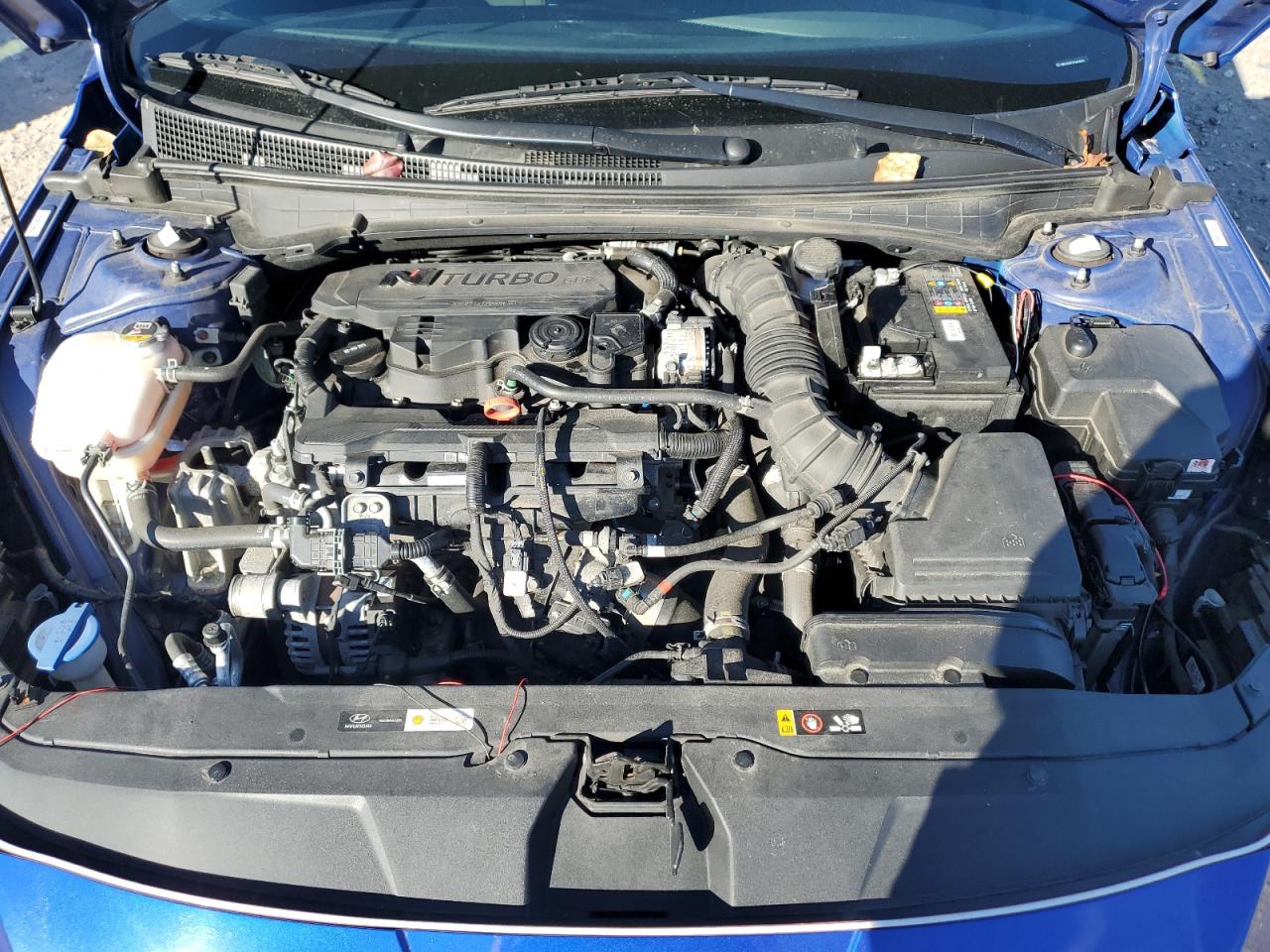 2023 HYUNDAI ELANTRA N LINE VIN:KMHLR4AF2PU400833