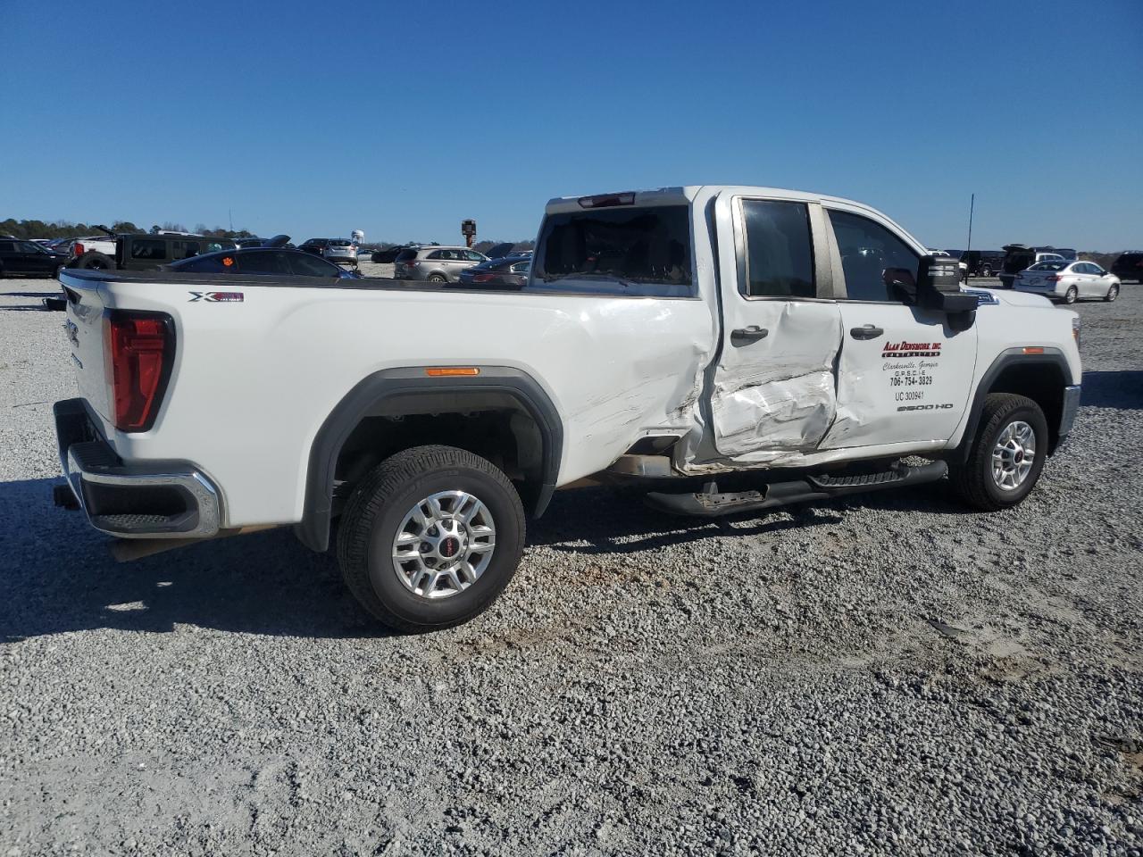 2022 GMC SIERRA K2500 HEAVY DUTY VIN:1GT59LE75NF261163