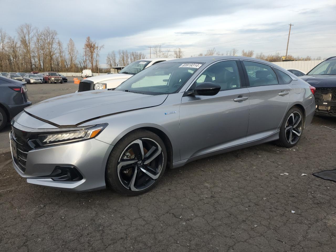 2022 HONDA ACCORD HYBRID SPORT VIN:1HGCV3F24NA018299