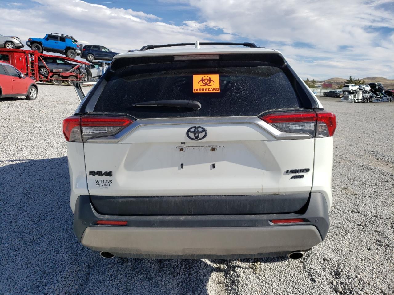 2022 TOYOTA RAV4 LIMITED VIN:JTMN1RFVXND087481