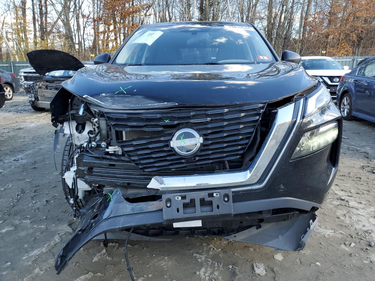 2022 NISSAN ROGUE S VIN:5N1BT3AB6NC727808