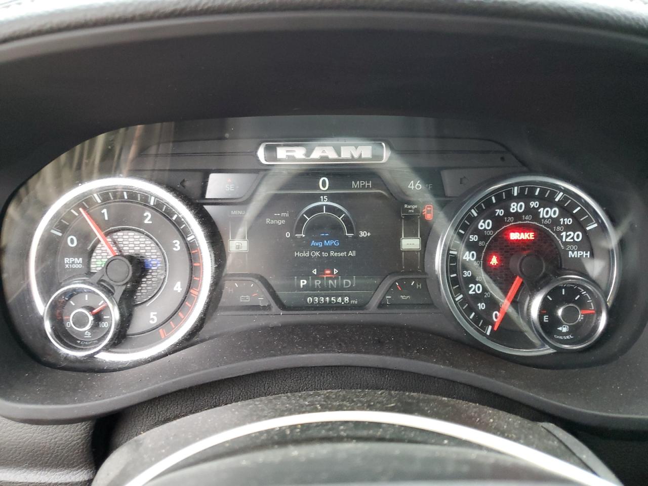 2024 RAM 2500 LARAMIE VIN:3C6UR5FL9RG117209