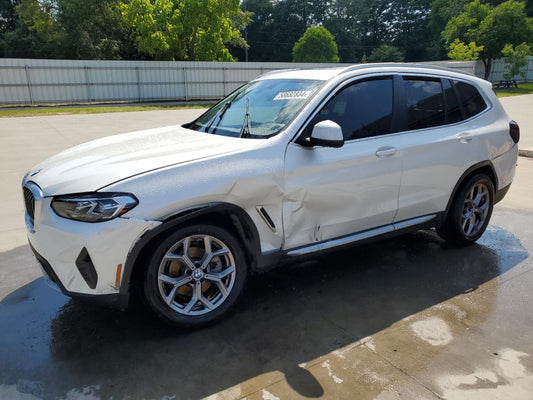 2022 BMW X3 SDRIVE30I VIN:5UX43DP01N9M75373