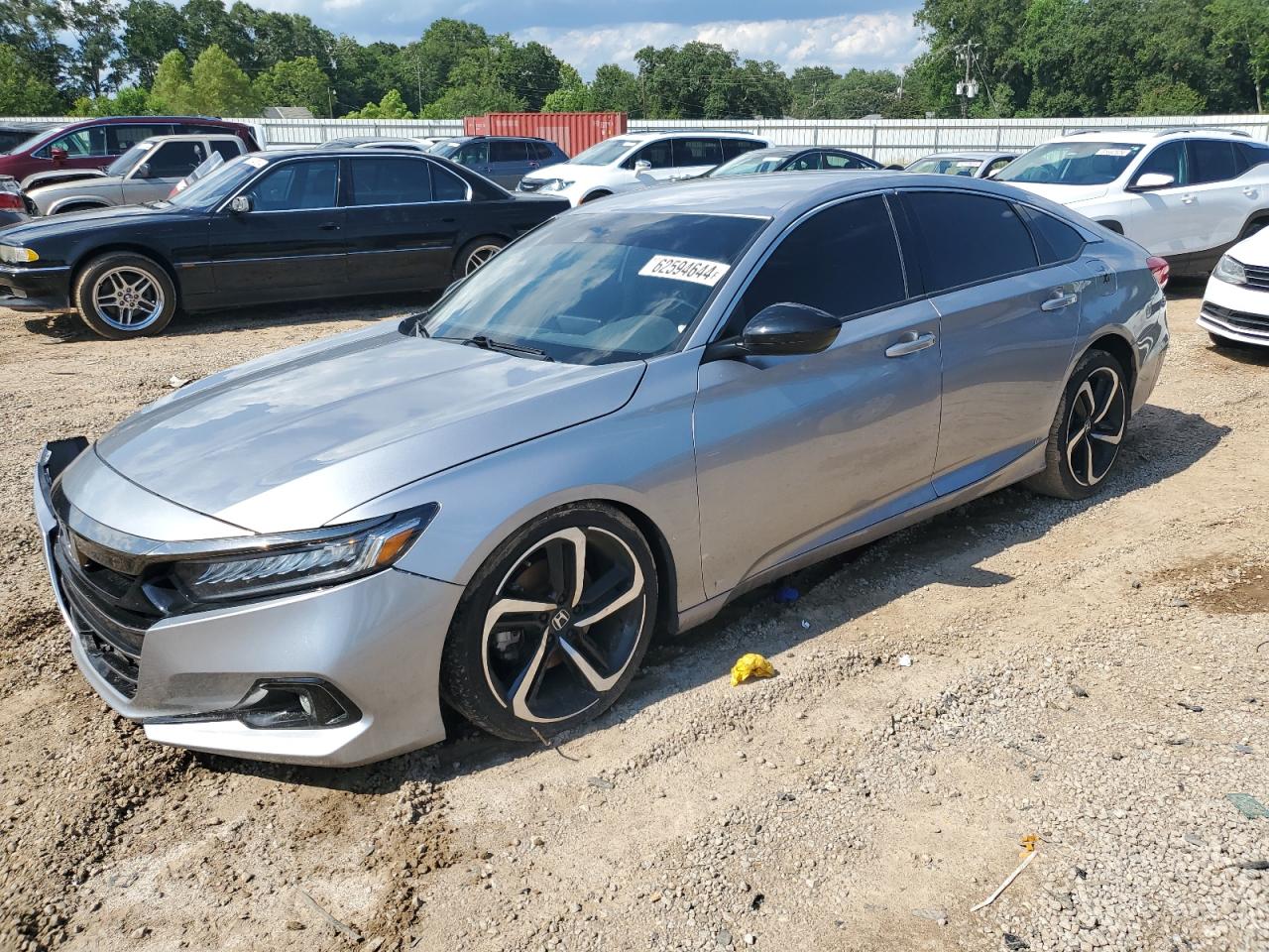 2022 HONDA ACCORD SPORT VIN:1HGCV1F38NA026404