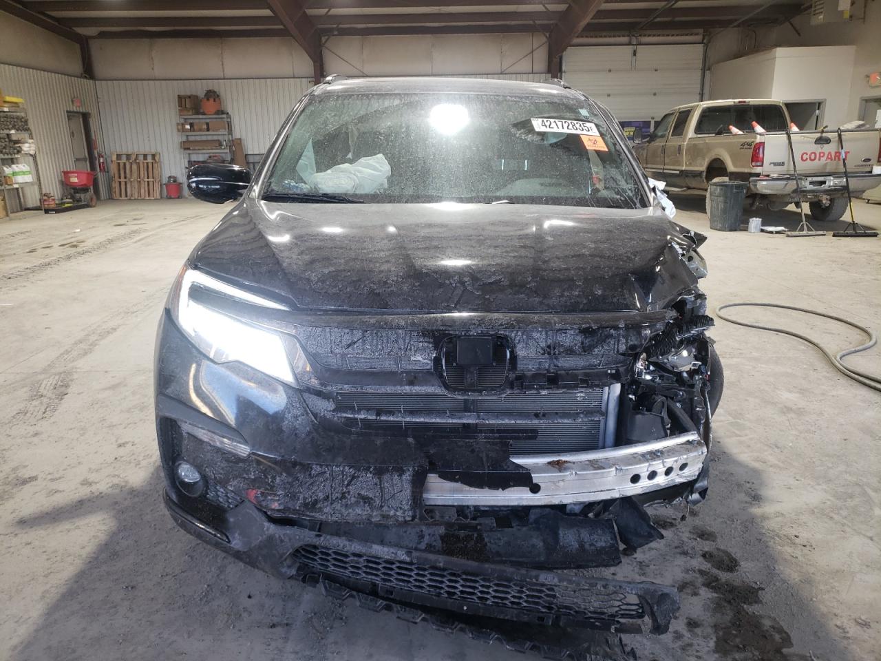 2022 HONDA PILOT BLACK VIN:5FNYF6H72NB029286