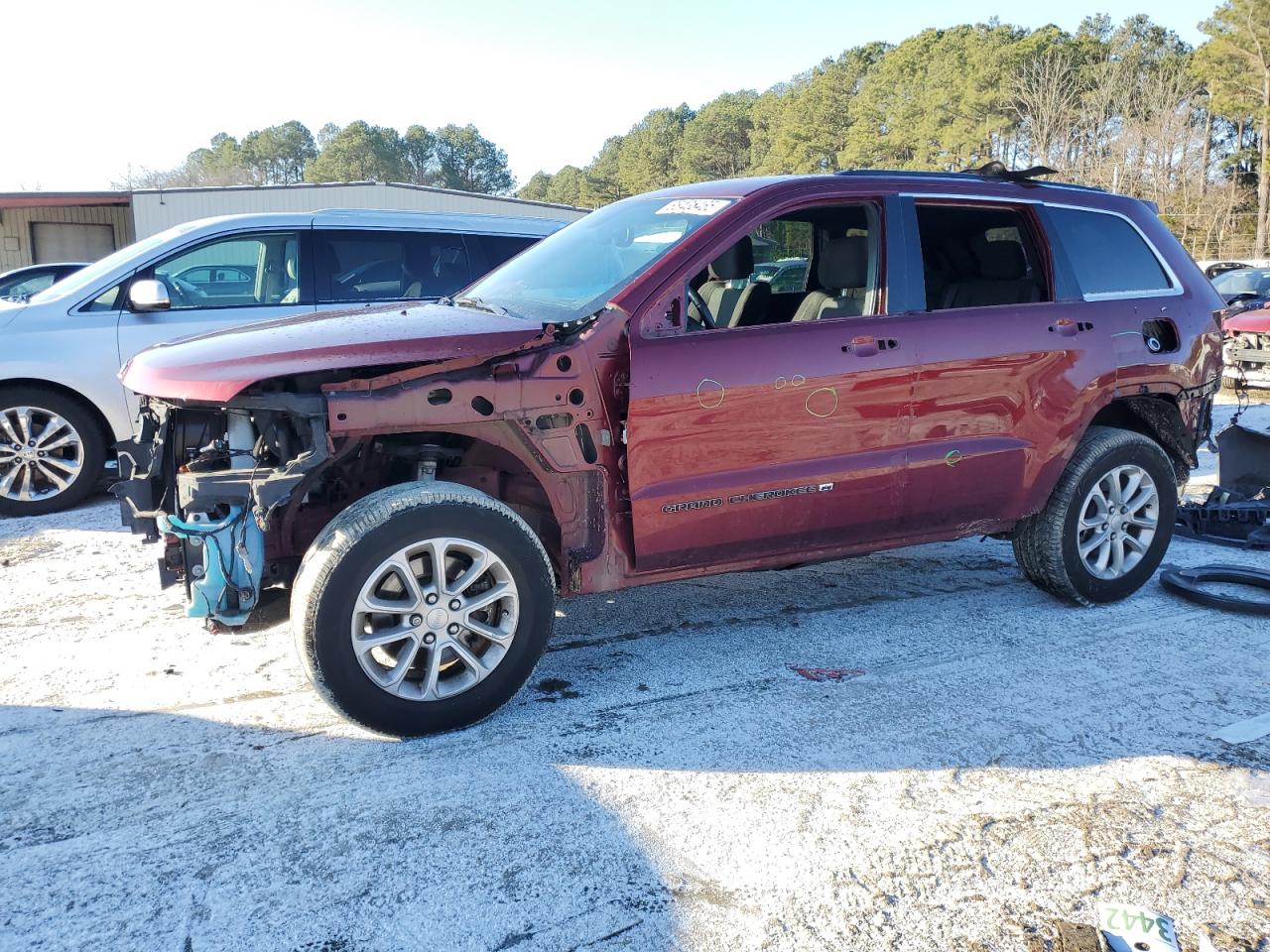 2022 JEEP GRAND CHEROKEE LAREDO E VIN:1C4RJFAG9NC145028
