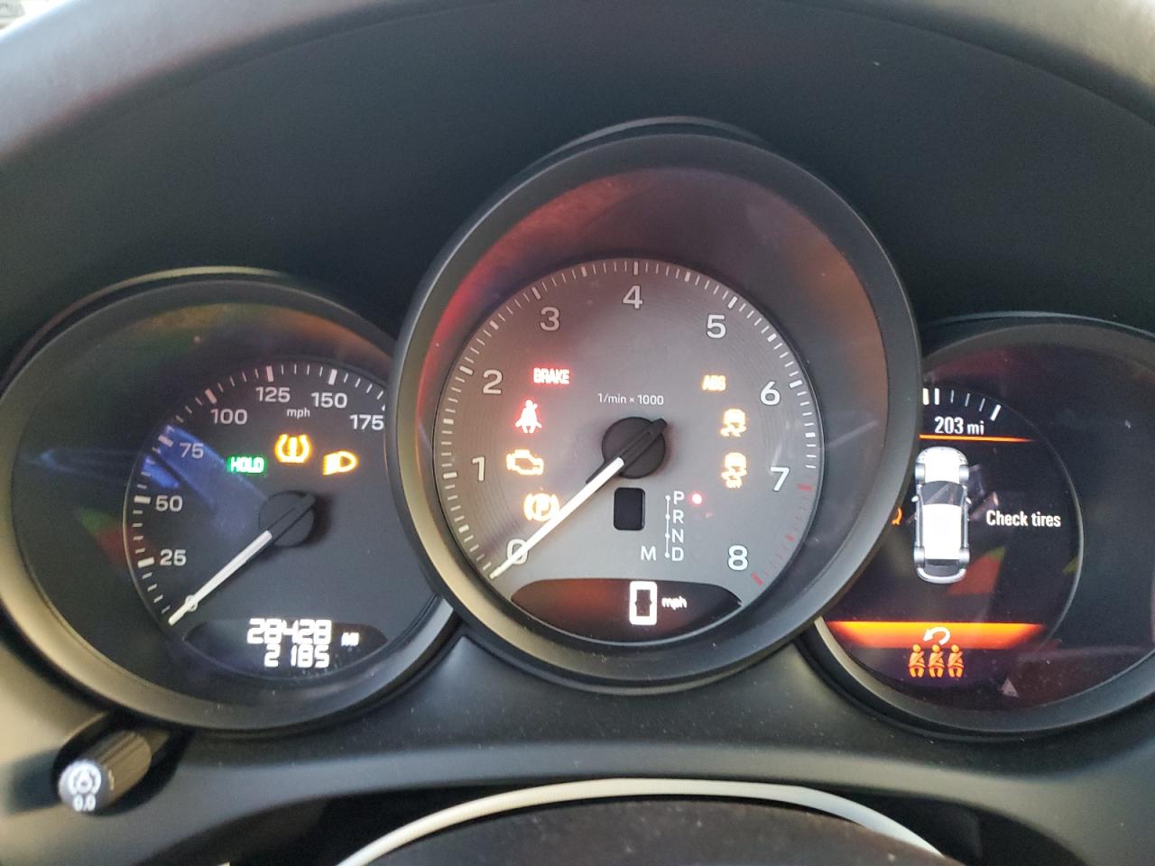 2022 PORSCHE MACAN S VIN:WP1AG2A51NLB22246