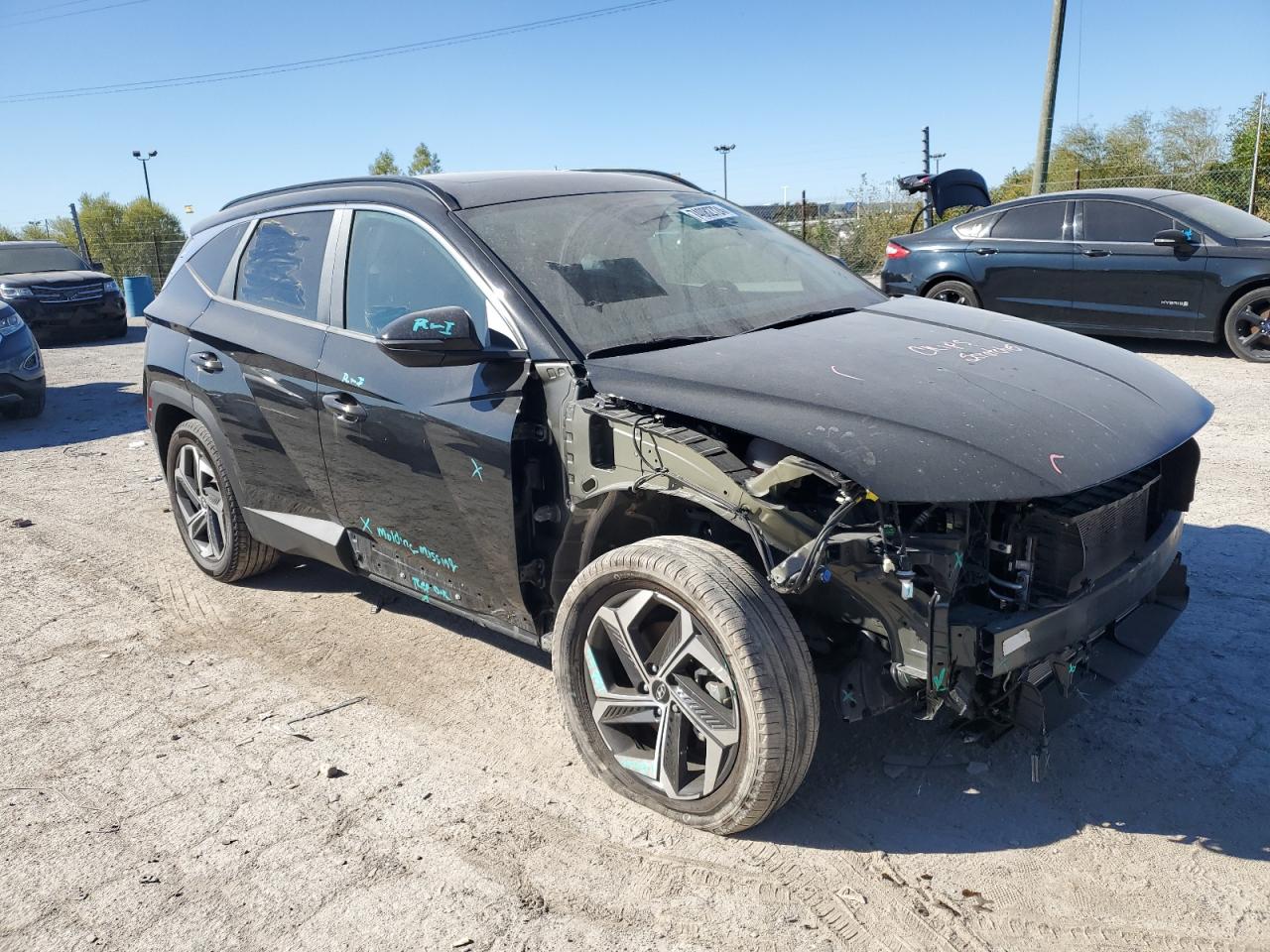 2022 HYUNDAI TUCSON SEL VIN:5NMJFCAE6NH096237