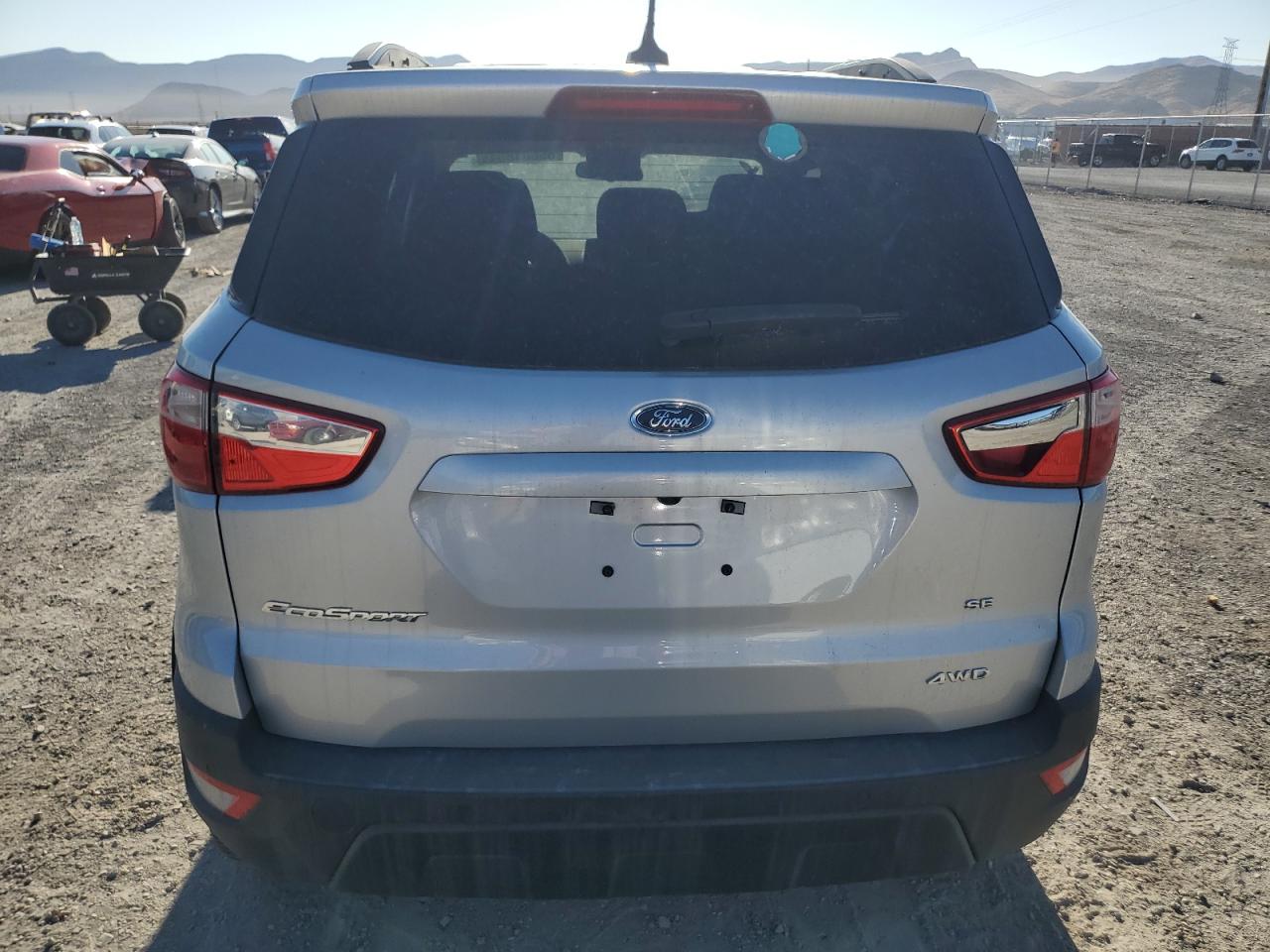 2022 FORD ECOSPORT SE VIN:MAJ6S3GL4NC474485