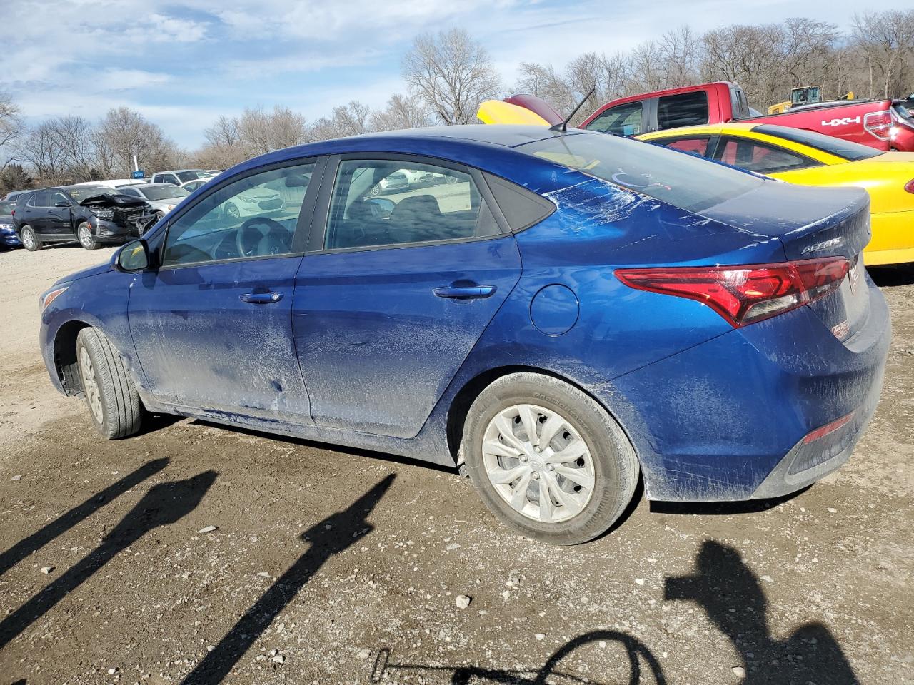 2022 HYUNDAI ACCENT SE VIN:3KPC24A69NE174455