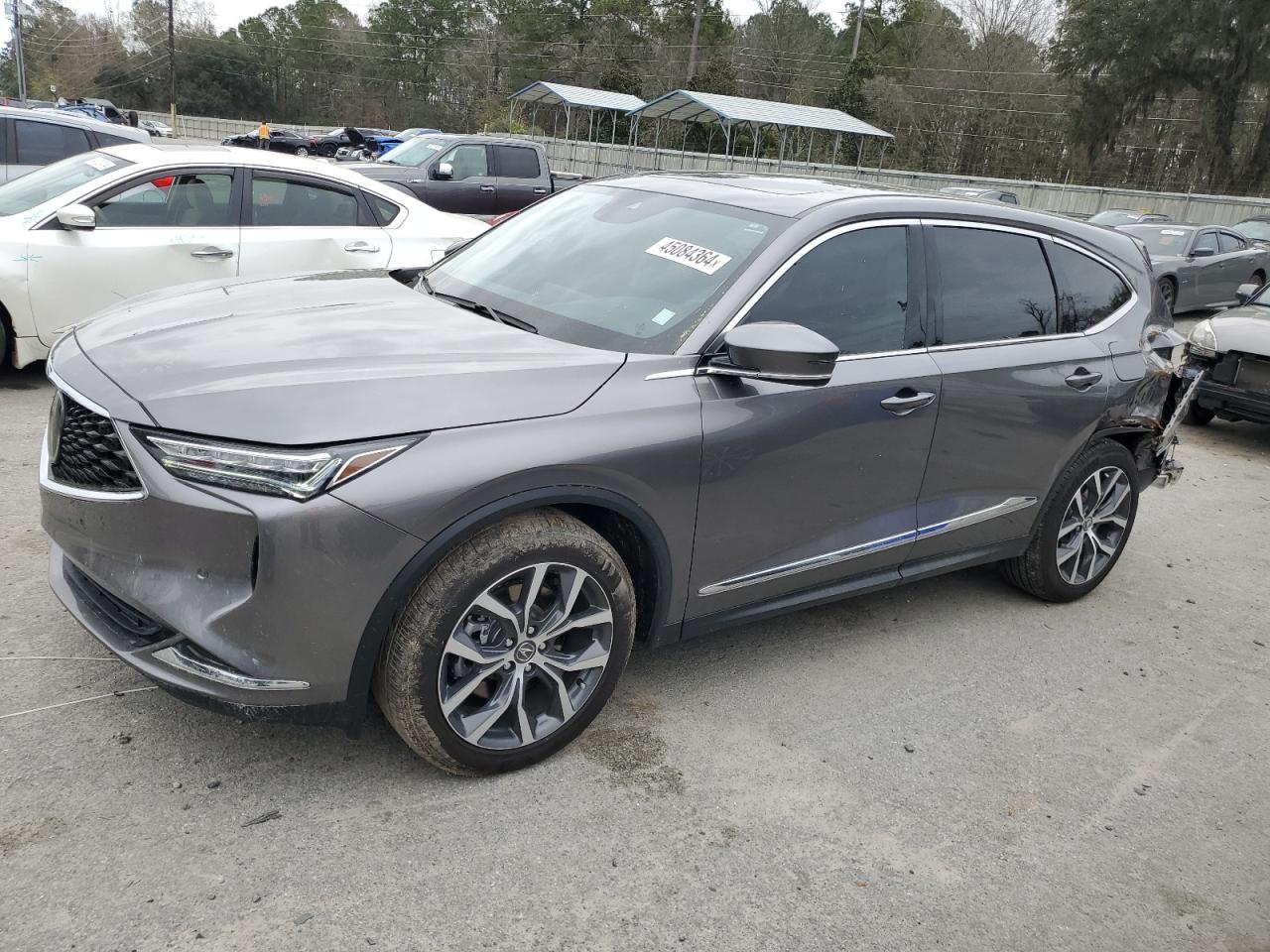 2022 ACURA MDX TECHNOLOGY VIN:5J8YD9H48NL009300