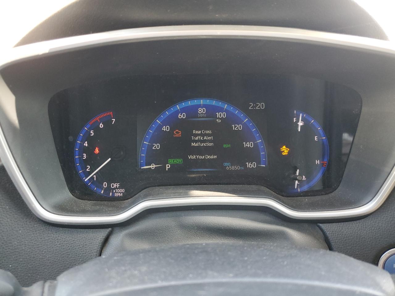 2022 TOYOTA COROLLA LE VIN:JTDEAMDE3N3012844